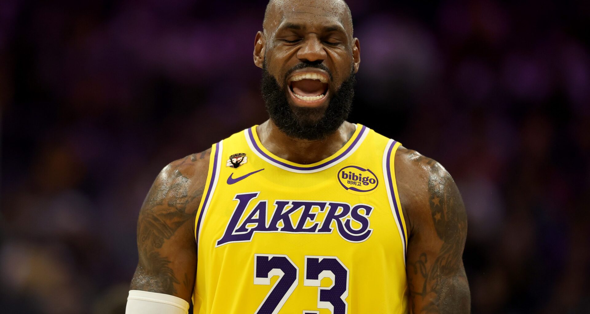 Kings Mock LeBron James After Ruining Jersey Patch Debut