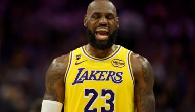 Kings Mock LeBron James After Ruining Jersey Patch Debut