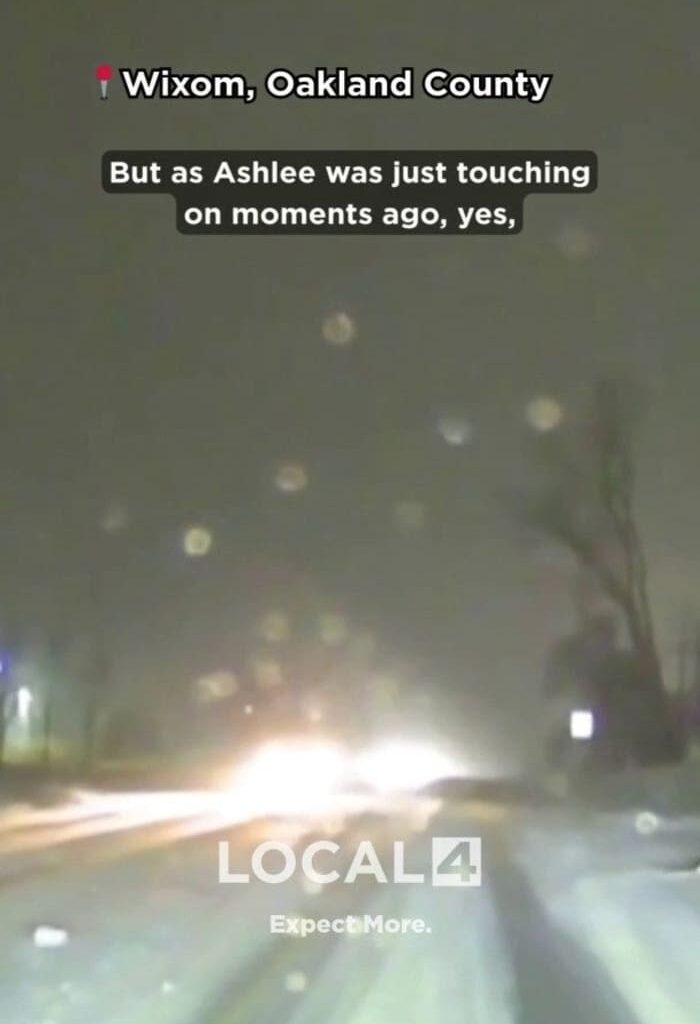 Road conditions in Oakland County on Jan. 15