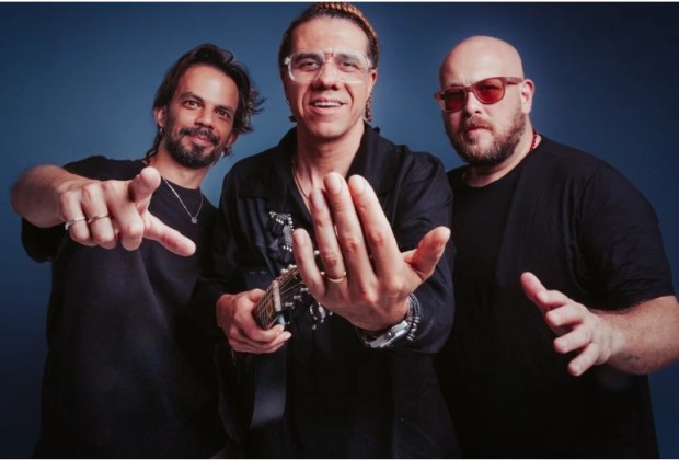 The Hamilton de Holanda Trio will open the Athenaeum Jazz Winter Series on Tuesday, Jan. 20, at the Scripps Research Auditorium in La Jolla. Shown from left are keyboardist Salomão Soares, mandolinist de Holanda and drummer Thiago "Big" Rabello. (Courtesy Athenaeum Music & Arts Library)