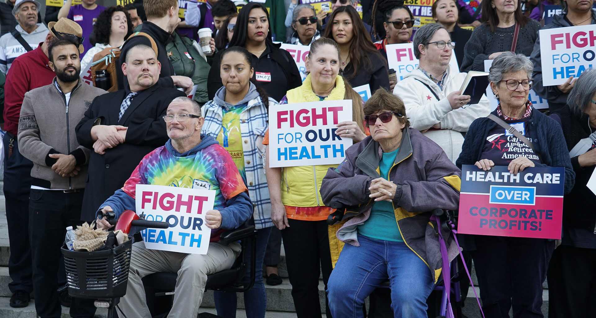 Newsom pressed to raise tax for Medi-Cal by unions, progressives