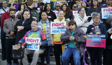 Newsom pressed to raise tax for Medi-Cal by unions, progressives