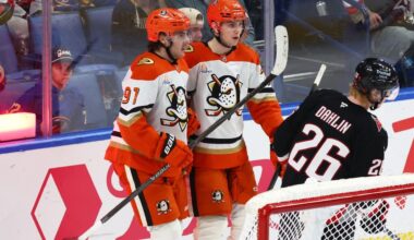 Ducks' Leo Carlsson out 3-5 weeks with thigh injury, threatening his OIympic availability for Sweden