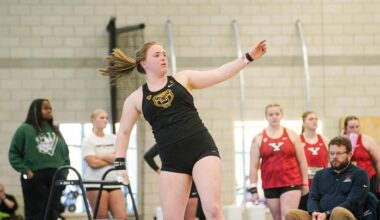 Oakland Wraps up Indoor Meet in Akron