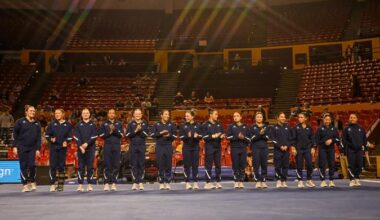 Gymnastics Hosts San Jose State In Home Opener