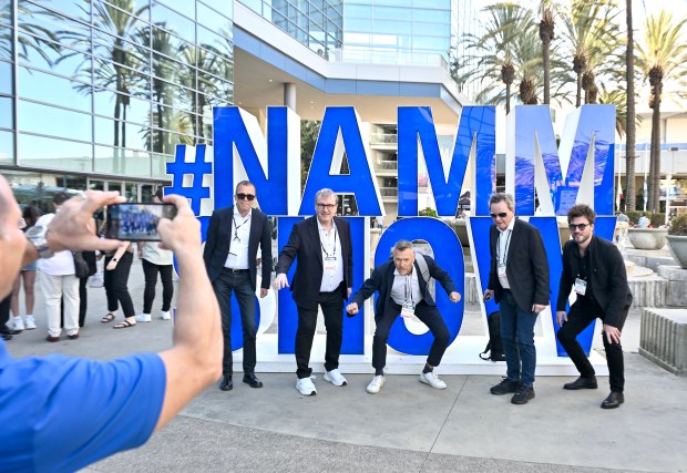 NAMM Show in Anaheim, CA, on Thursday, Jan. 23, 2025. (Photo by Jeff Gritchen, Orange County Register/SCNG)