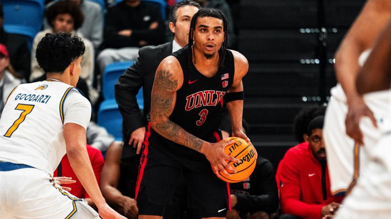 Runnin' Rebels Win 76-62 At San Jose State Saturday Afternoon