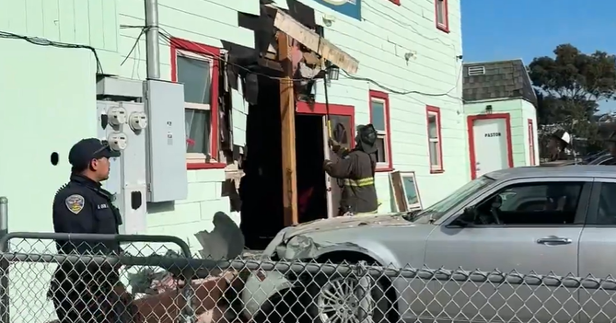 Several hurt after car slams into San Francisco church