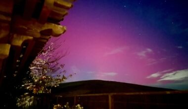 Northern lights might be visible in California tonight