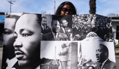 Man allegedly stabbed after fights break out at MLK Jr parade in Los Angeles