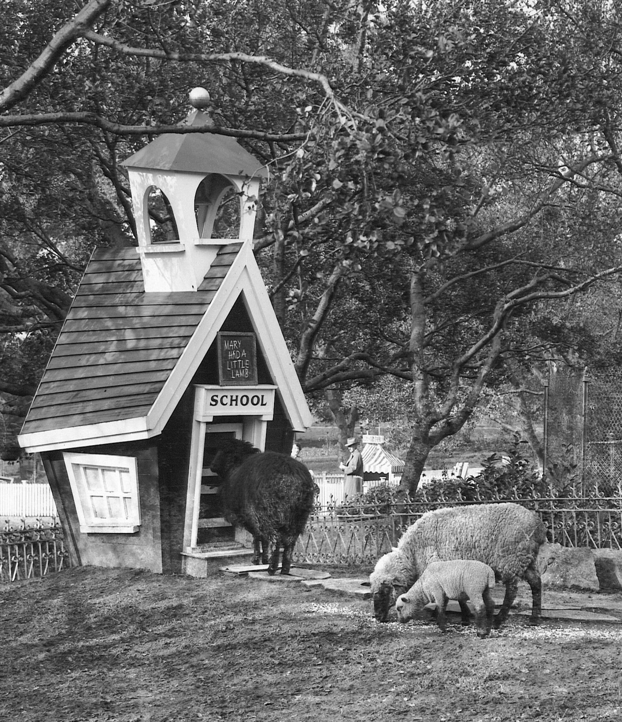 "Children's Fairyland" was inspired by a kid-focused zoo in Detroit and has long featured animals for little ones to meet.