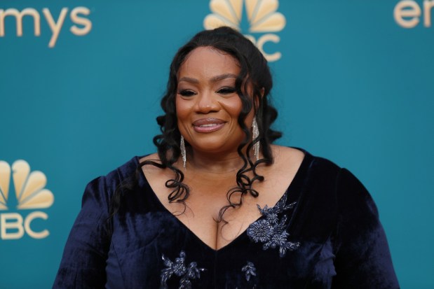 Patricia Williams arrives at the 74th Emmy Awards. The comedian will perform four shows at Mic Drop Comedy this weekend. (Photo by Danny Moloshok/Invision for the Television Academy/AP Images)