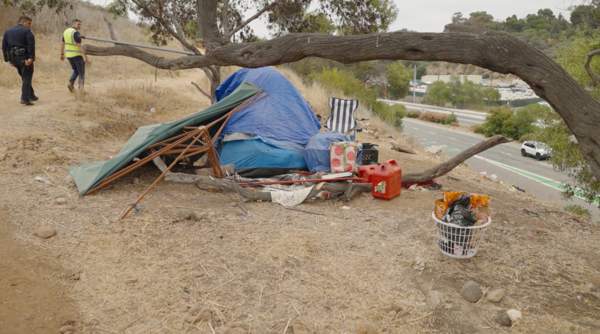 We're not counting all of the homeless in San Diego County