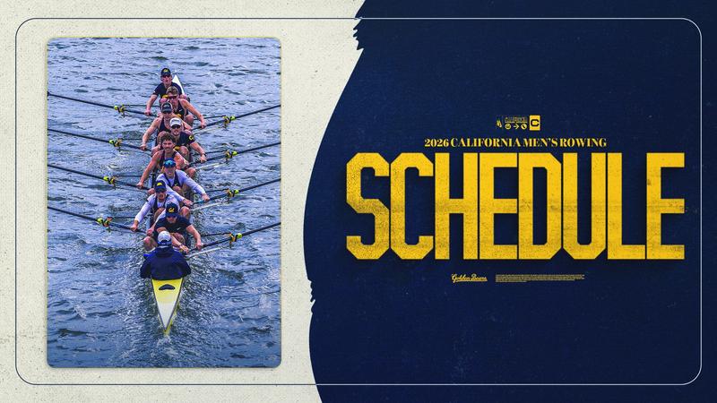 Cal Men’s Rowing Announces 2026 Schedule