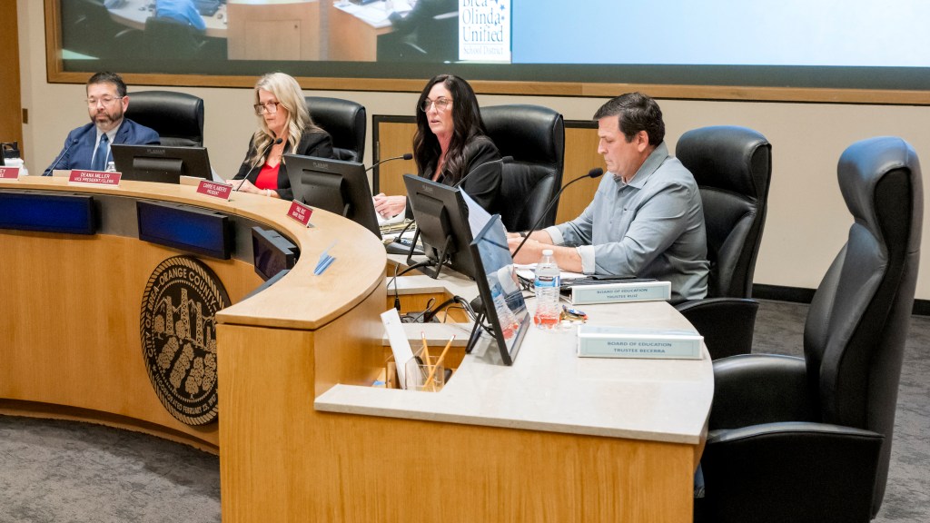 Brea Olinda district trustee absent from second school board meeting following arrest – Orange County Register