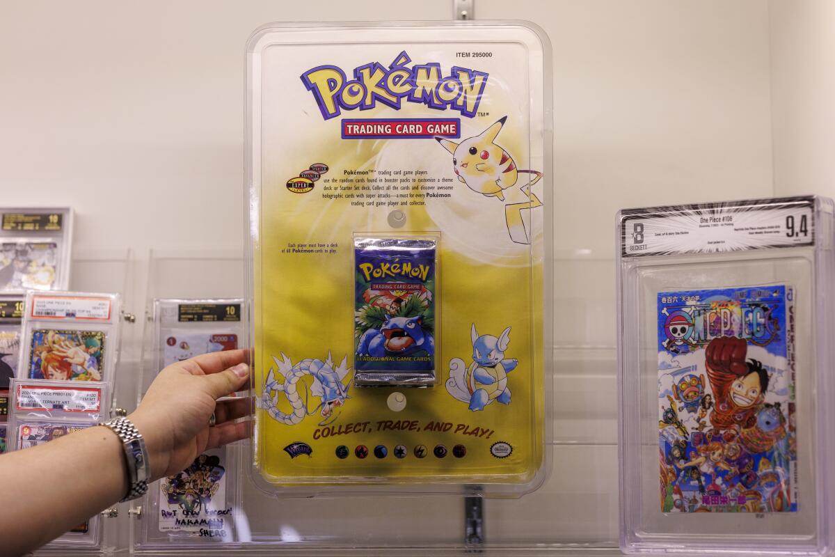 A vintage unopened package of Pokemon cards sold at Costco in 1999 sells for $10,000.