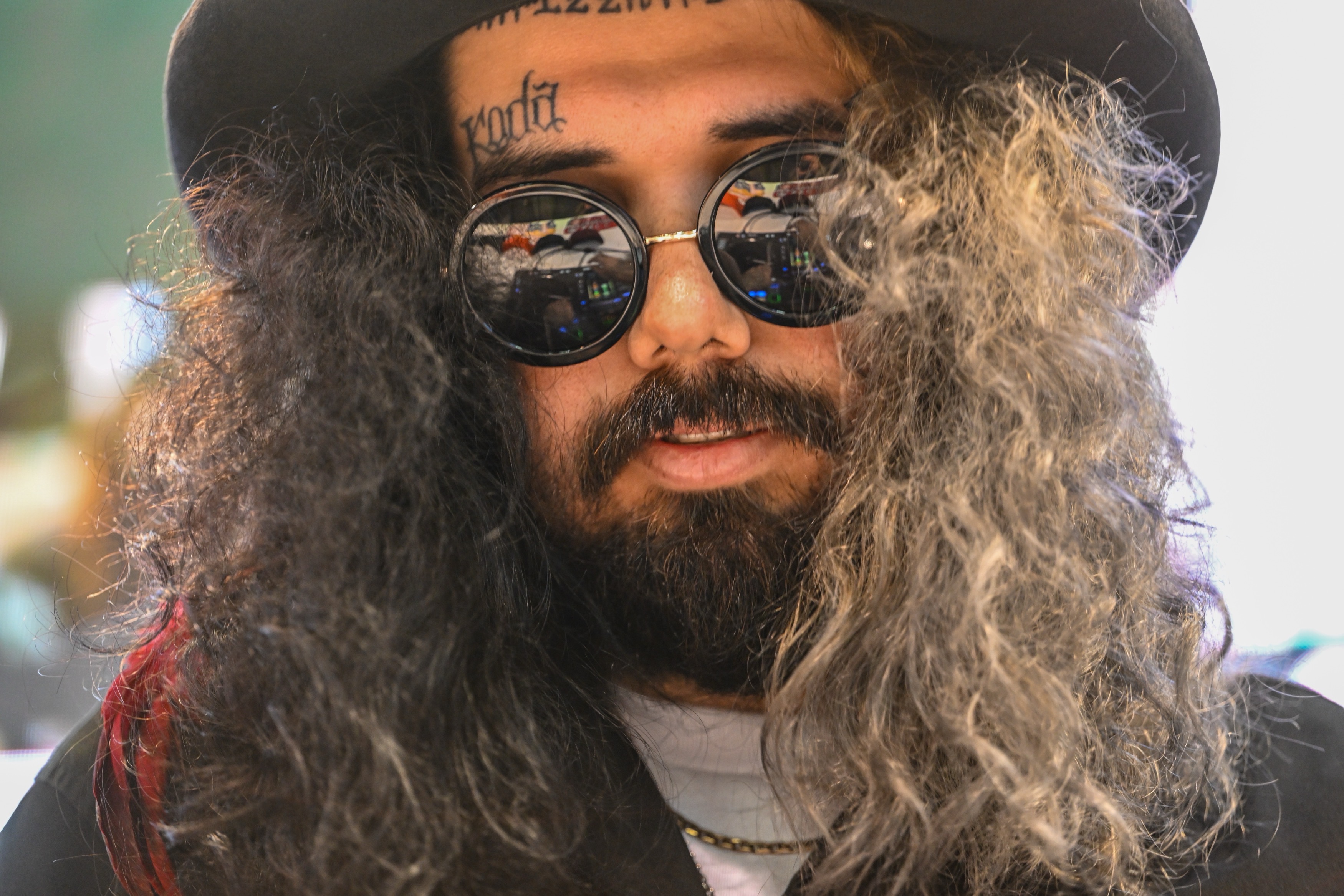 DJ Devon Hype performs during the first day of The...