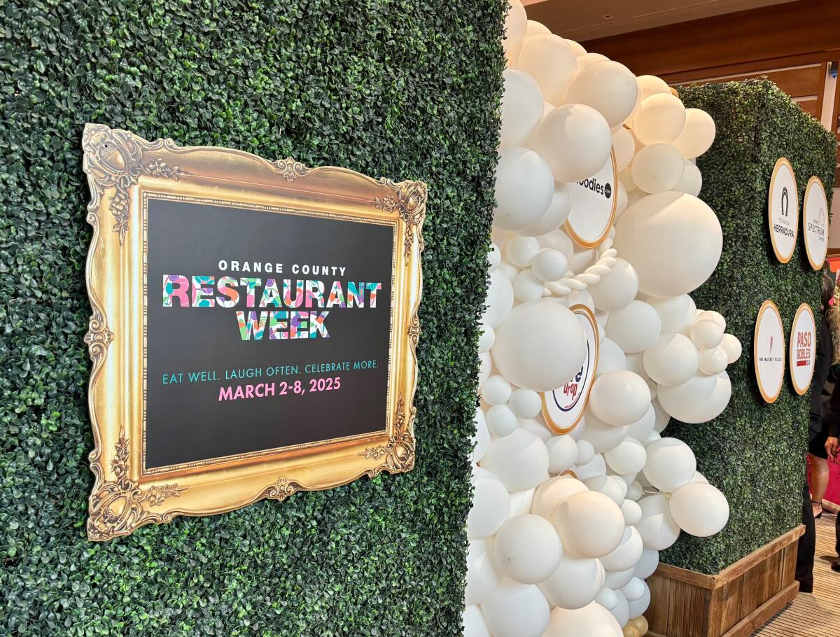 OC Restaurant Week kicks off with a VIP Launch Party on March 7 at the Marriott Irvine Spectrum.