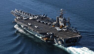 U.S. Navy Supercarrier Departed San Diego, Beginning Pacific Deployment