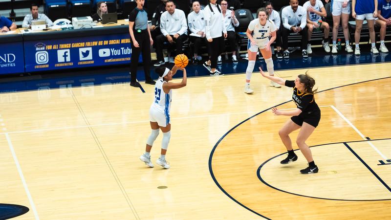 Women's Basketball Beats the Beach