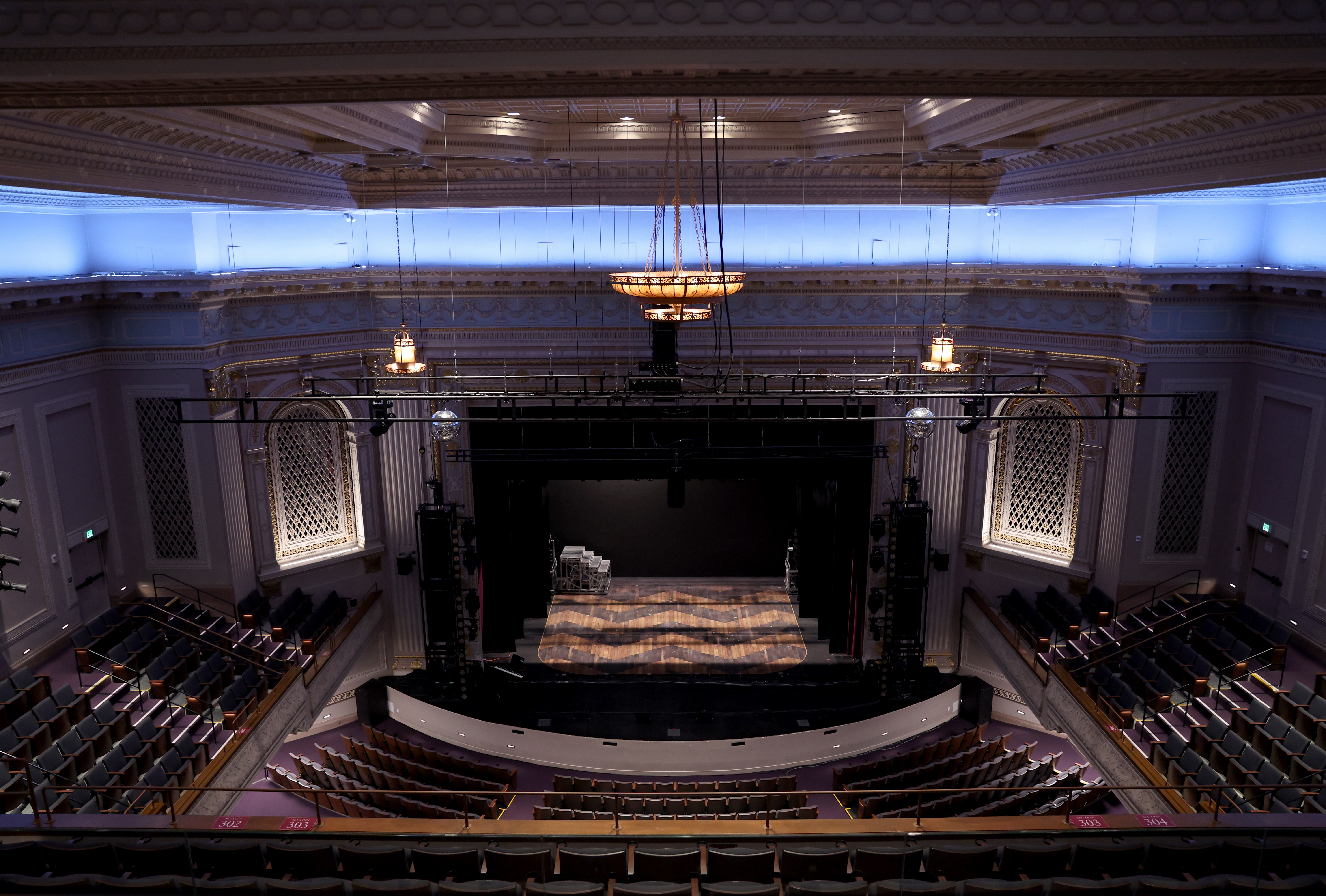 A view of the Calvin Simmons Theater at the newly-reopened...