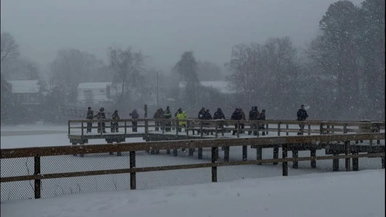 The Nesconset Fire Department shared this photo of the rescue...