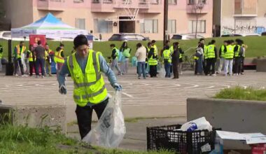 Oakland community members clean streets ahead of Lunar New Year