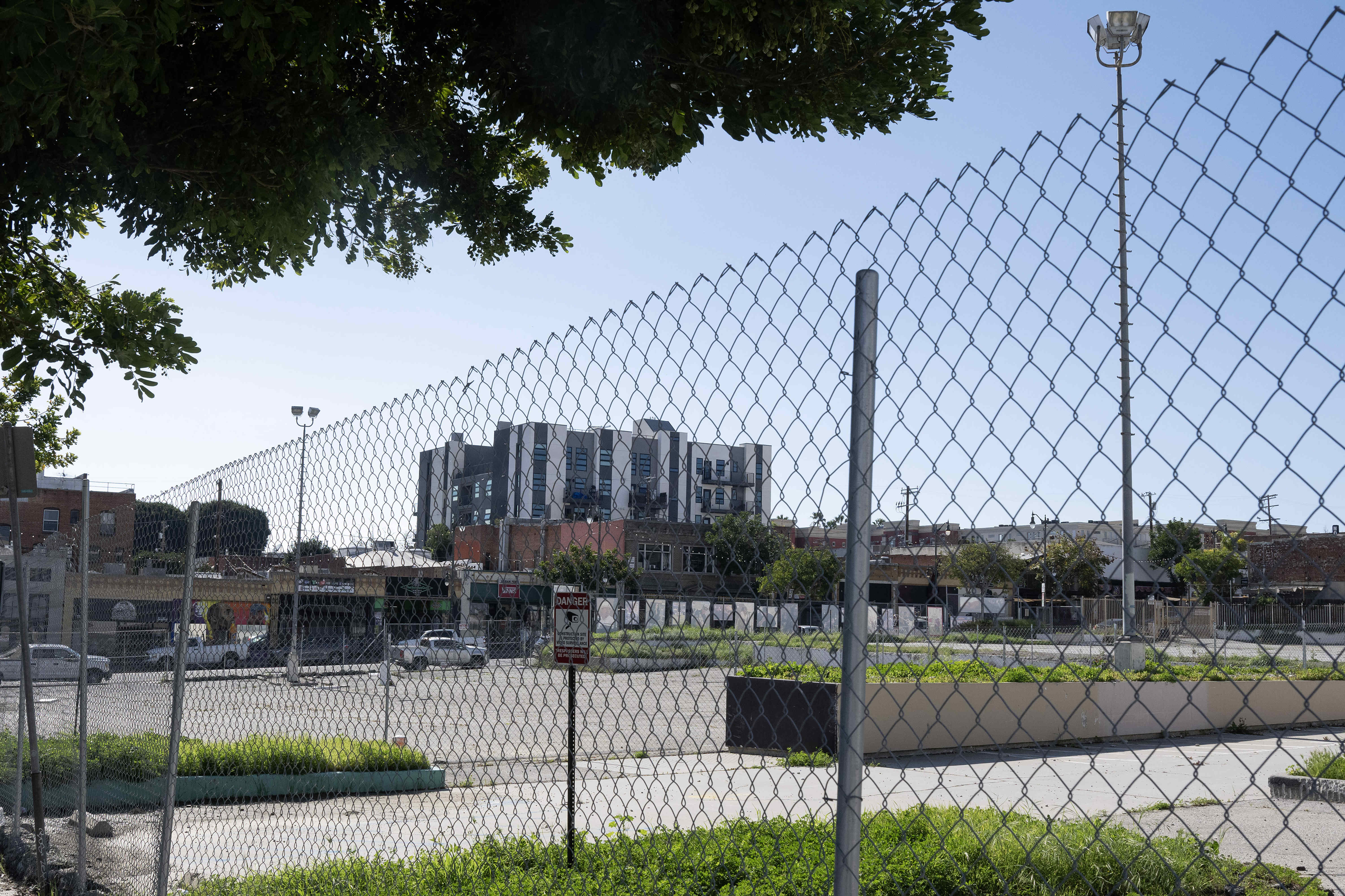 The county-owned former courthouse property in San Pedro on Friday,...