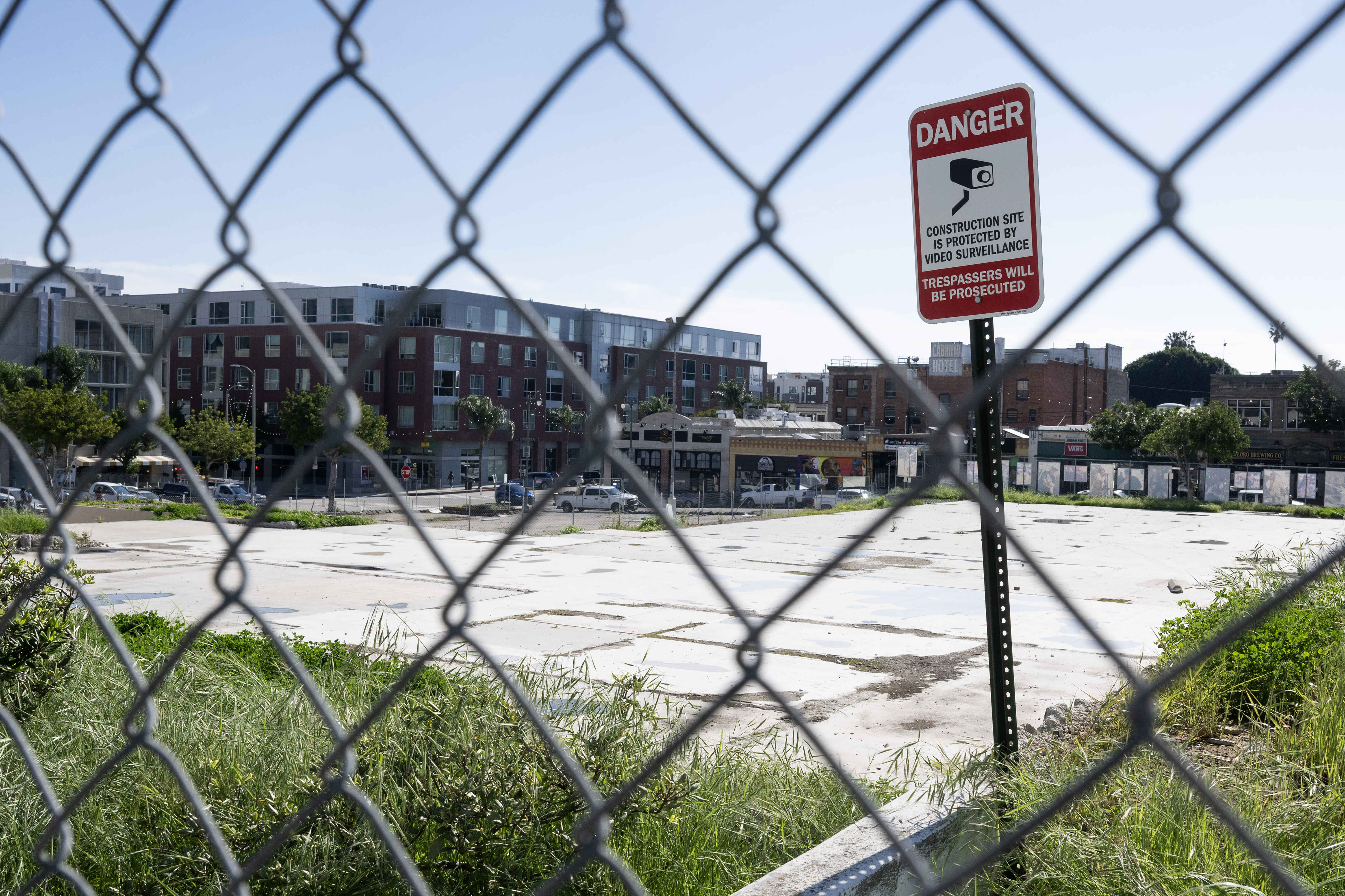 The county-owned former courthouse property in San Pedro on Friday,...