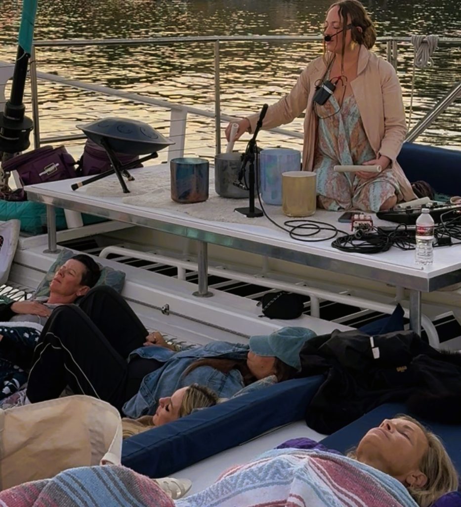 A mindfulness cruise kicks off new community connection initiative