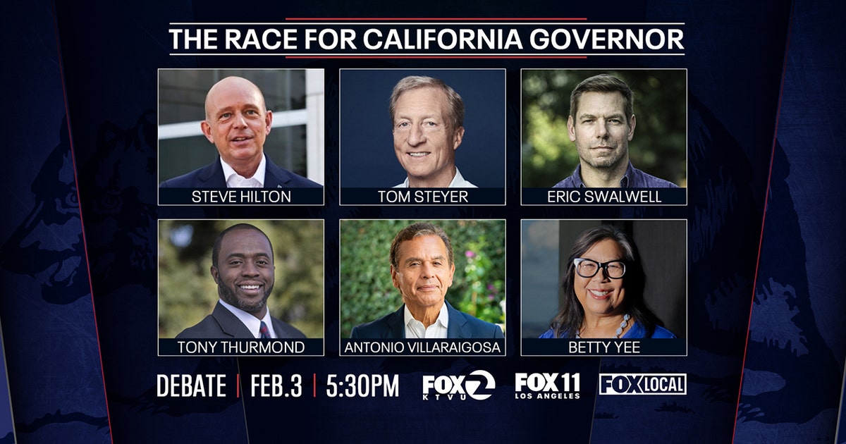 California Governor Debate: Meet the candidates