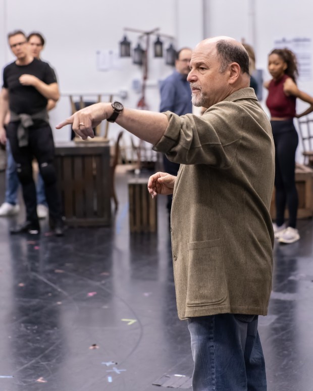 Jason Alexander directs the La Mirada Theatre production of "Sweeney Todd: The Demon Barber of Fleet Street." (Photo by Jason Niedle, TETHOS)
