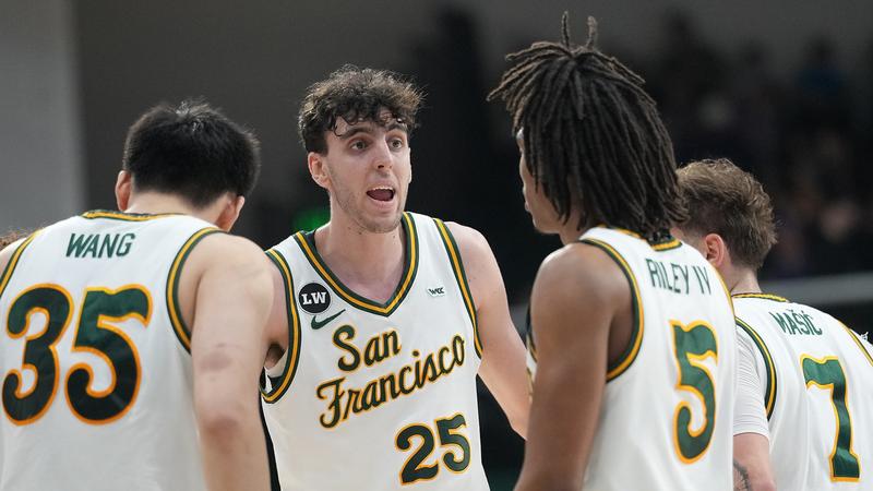 Men's Basketball Heads to Santa Clara for Late Night Showdown