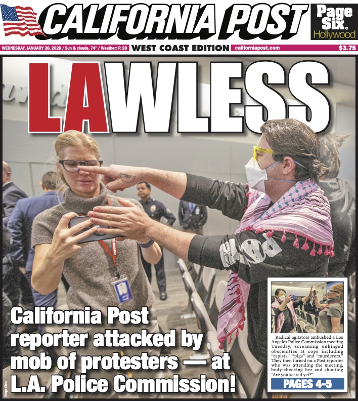 California Post Cover for January 28, 2026