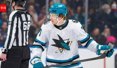 Macklin Celebrini's 4-point homecoming performance helps San Jose Sharks dominate Vancouver Canucks and find their footing | NHL News