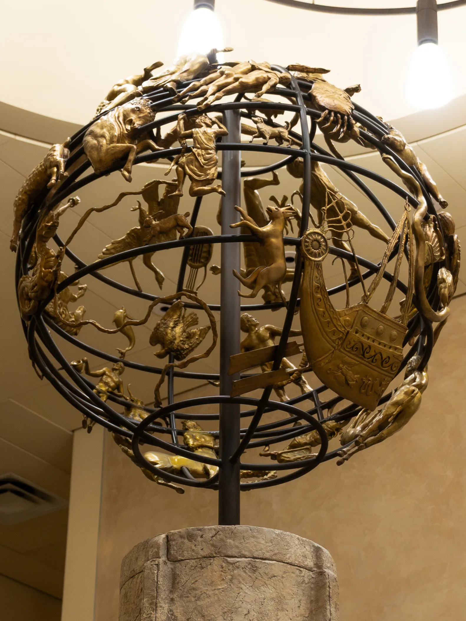 The Celestial Globe at the Griffith Observatory.