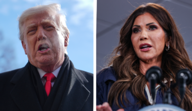 Trump says Noem won't step down