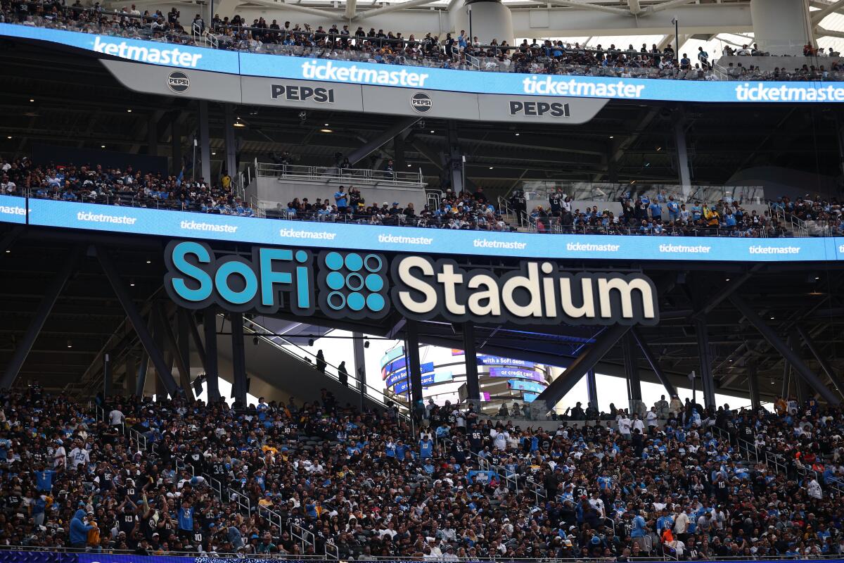 A general view of a portion of the stadium interior