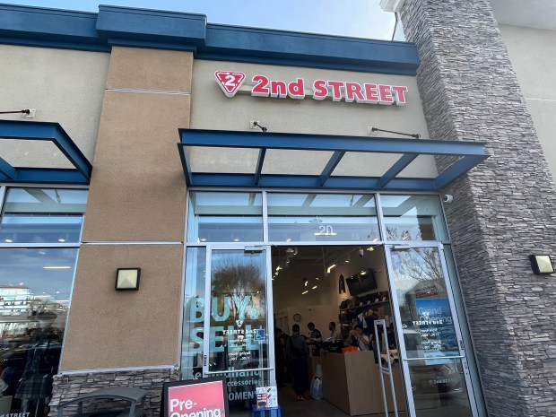 Customers line up at the checkout counter inside 2nd STREET store at 603 Saratoga Avenue in west San Jose, seen on Jan. 28, 2026.(George Avalos/Bay Area News Group)