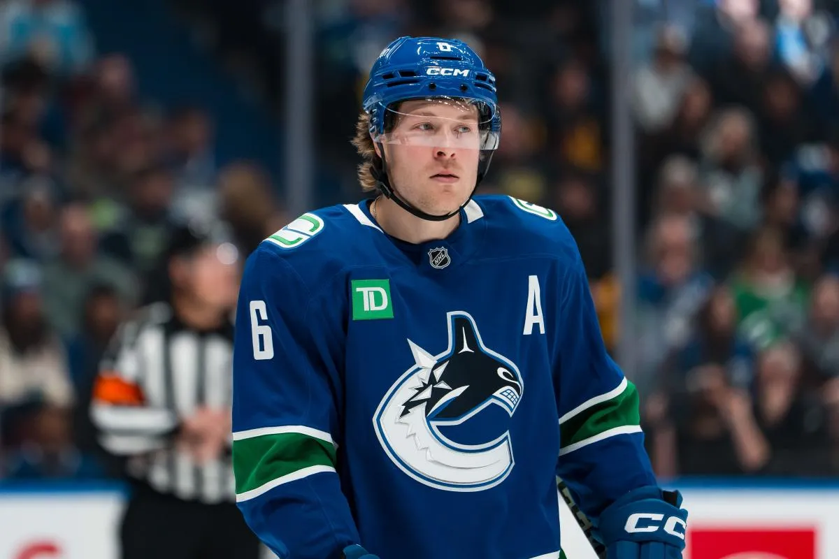 Vancouver Canucks head coach Adam Foote puts out questionable lineup against the Anaheim Ducks