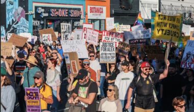 Hundreds of San Diegans skip work, school for 'Day of Action' to protest ICE