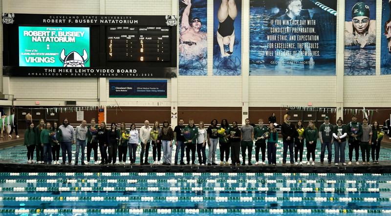 Cleveland State Swimming & Diving Drops Meet to Oakland on Senior Day