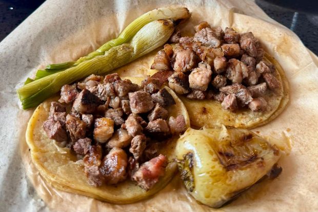 The Anaheim Taco at Tacos Los Cholos' Santa Ana location. (Photo by Brock Keeling, Orange County Register/SCNG)