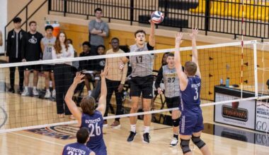 Men's Volleyball Falls in Five to Oakland City
