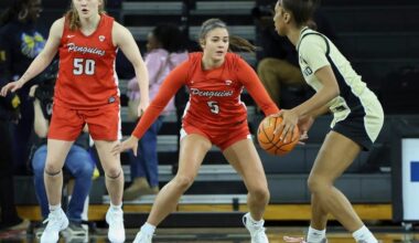 Penguins Rally at Oakland in Jackson’s 100th Career Victory