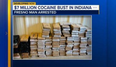 Fresno man arrested in cocaine bust in Indiana, police say