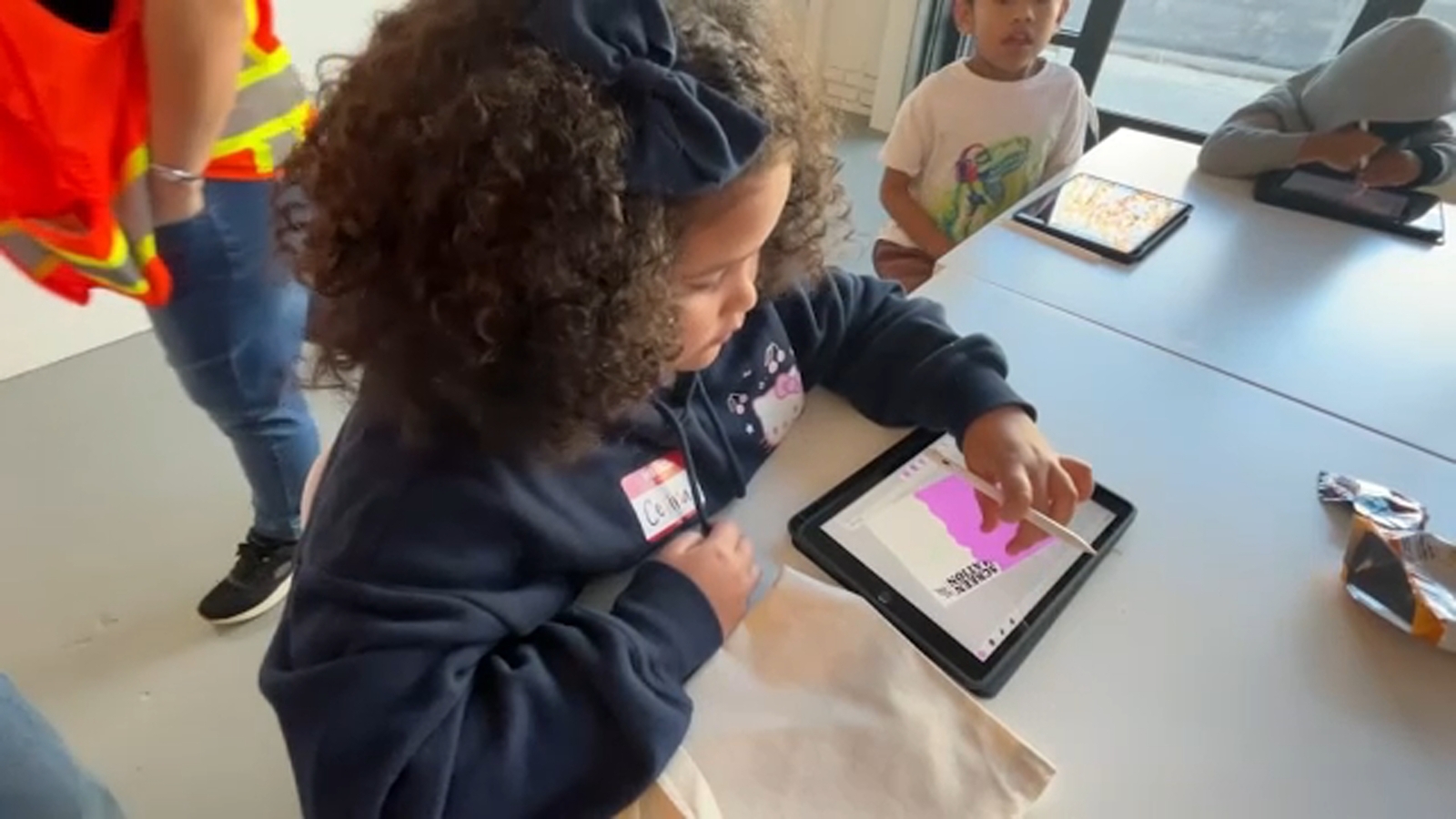 Fresno Unified students design and create their own merchandise at free winter camp