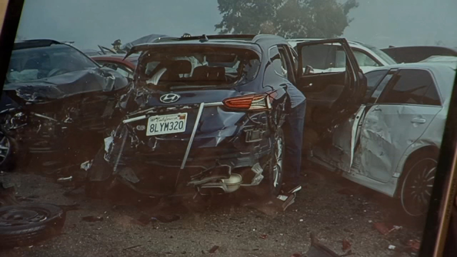 Clovis mother survives multi-vehicle crash on Highway 99, thankful to be alive
