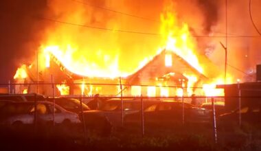 Fire destroys vacant home in Central Fresno; marks 11th blaze at the home