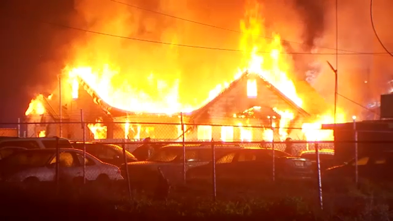 Fire destroys vacant home in Central Fresno; marks 11th blaze at the home